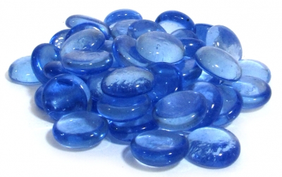 Decoratie Stones - blauw - www.ikebana.de